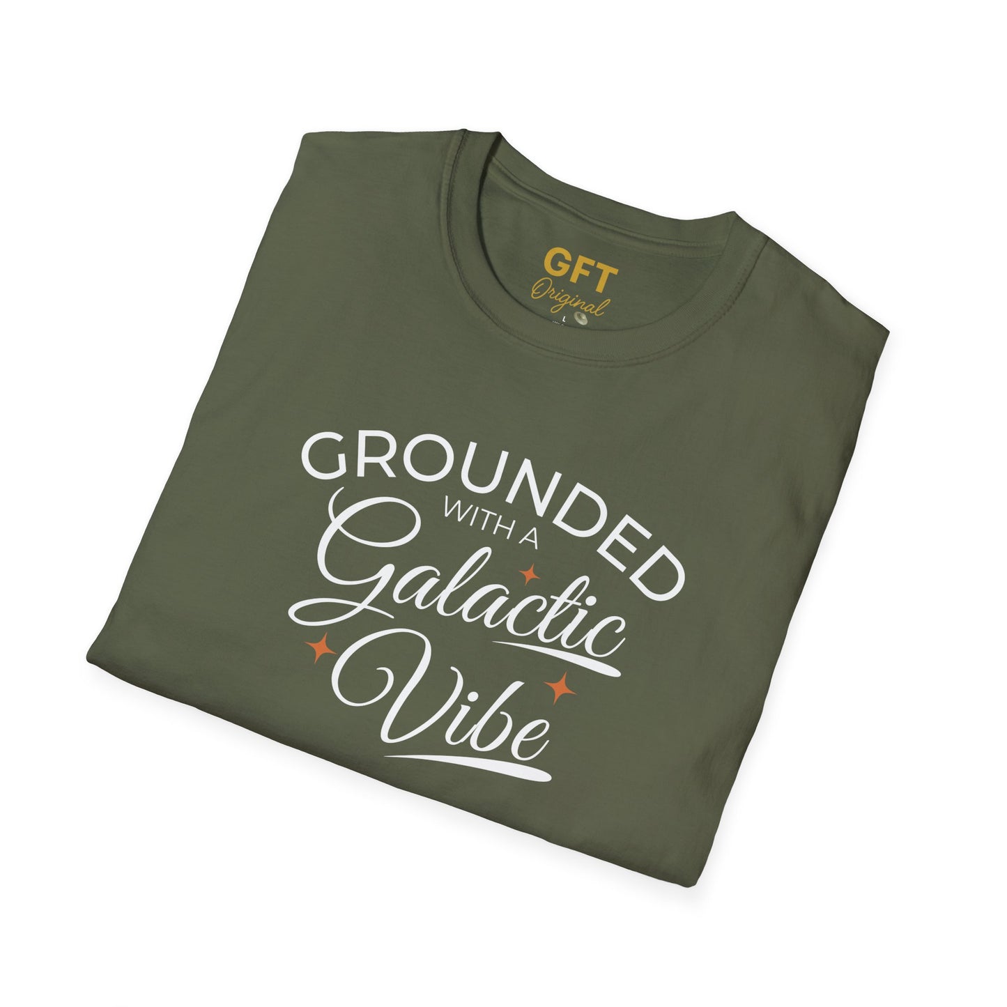 Grounded With A Galactic Vibe - T-Shirt