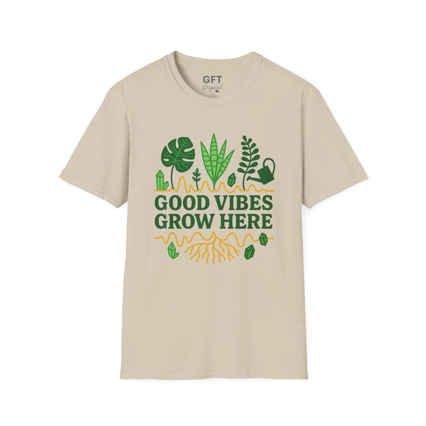 Good Vibes Grow Here - T-Shirt