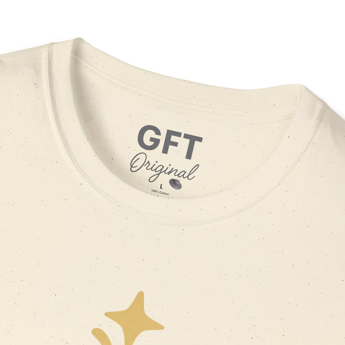 Powered by Coffee & Cosmic Light Codes - T-Shirt