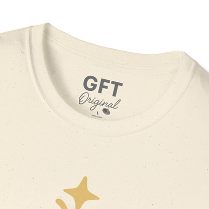 Powered by Coffee & Cosmic Light Codes - T-Shirt