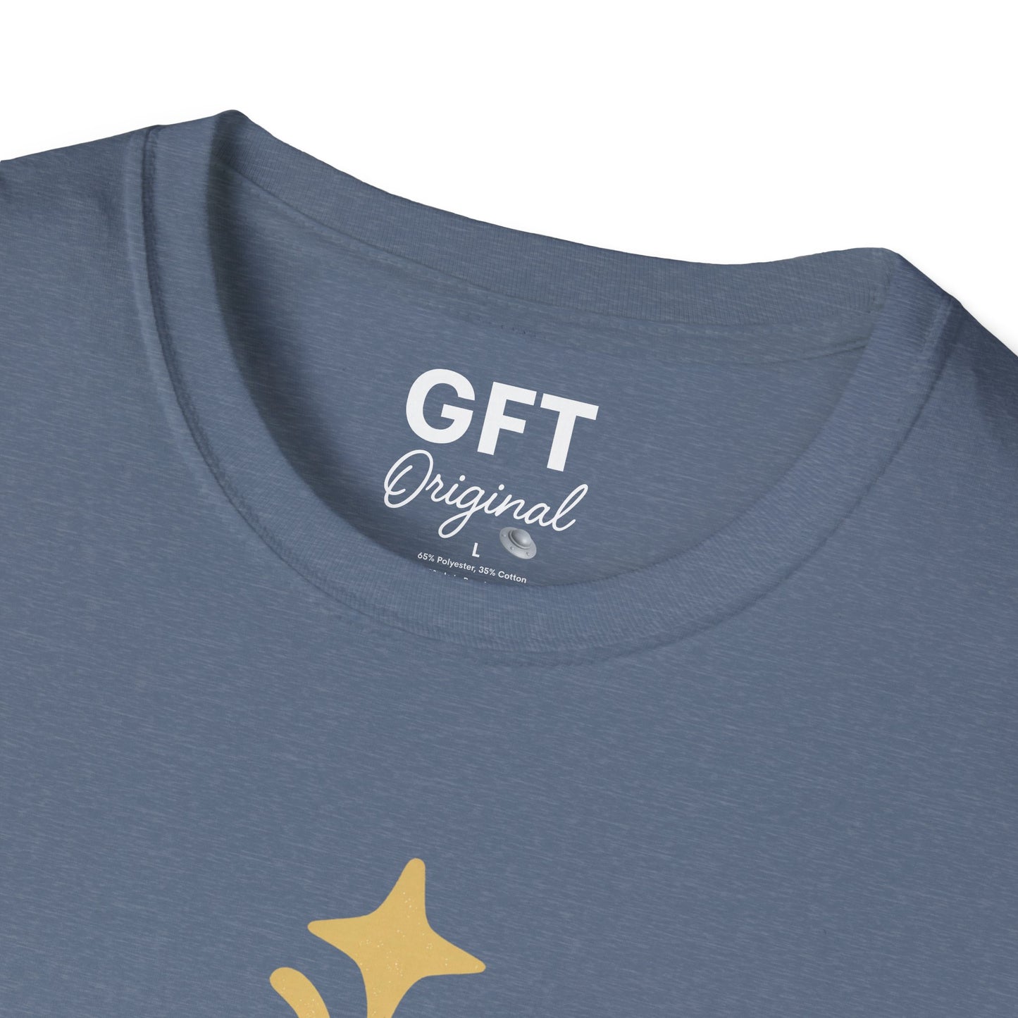 Powered by Coffee & Cosmic Light Codes - T-Shirt