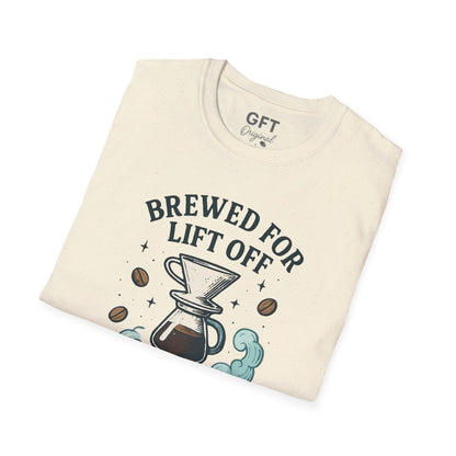 Brewed for Lift Off - T-Shirt