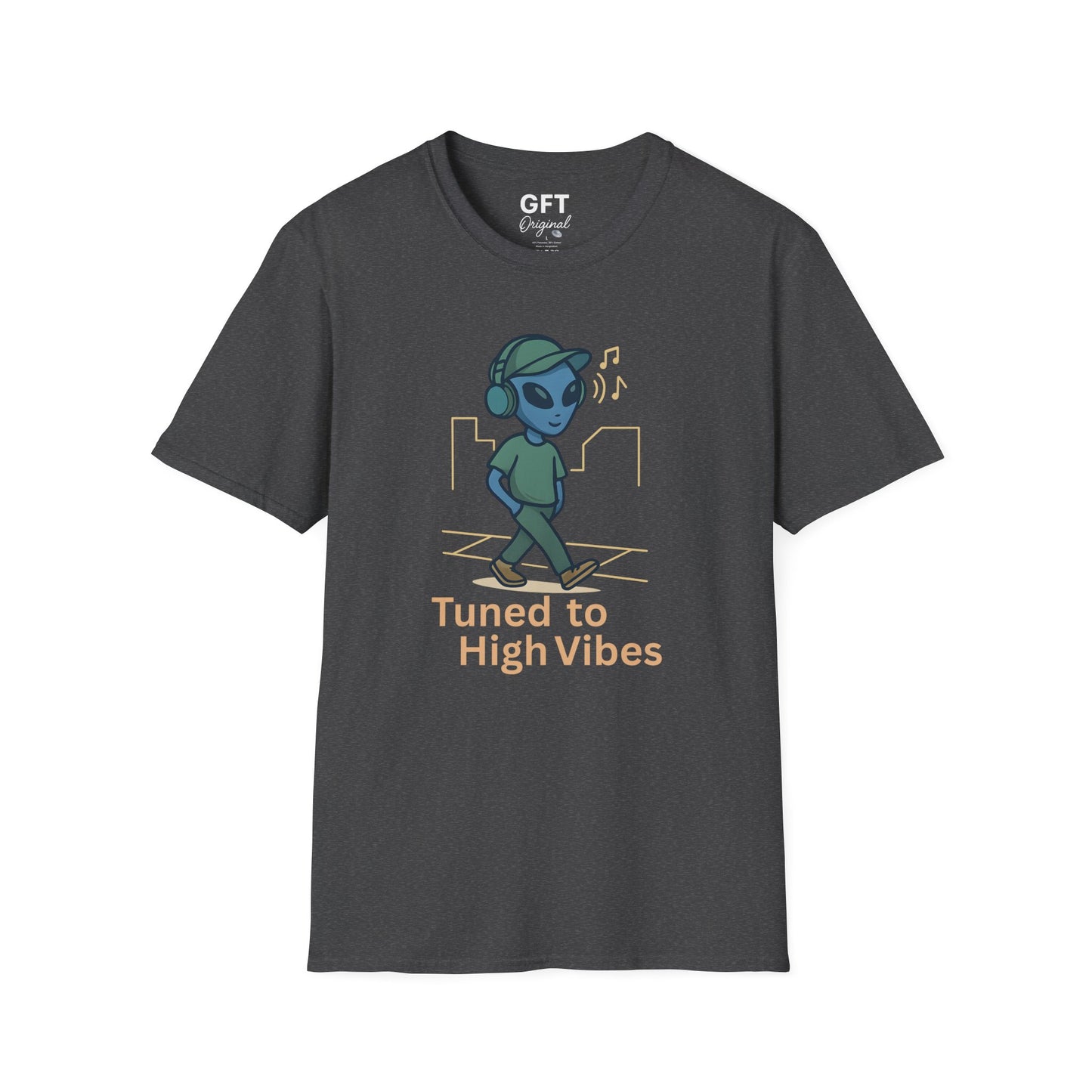 Tuned To High Vibes - T-Shirt