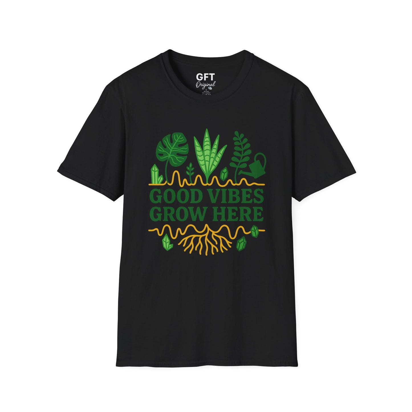 Good Vibes Grow Here - T-Shirt