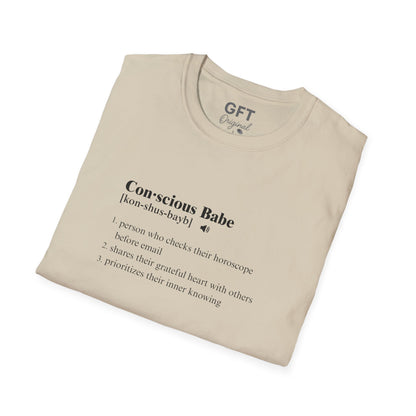 Conscious Babe Definition - T-Shirt