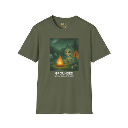 Grounded With A Galactic Vibe (Campfire) - T-Shirt