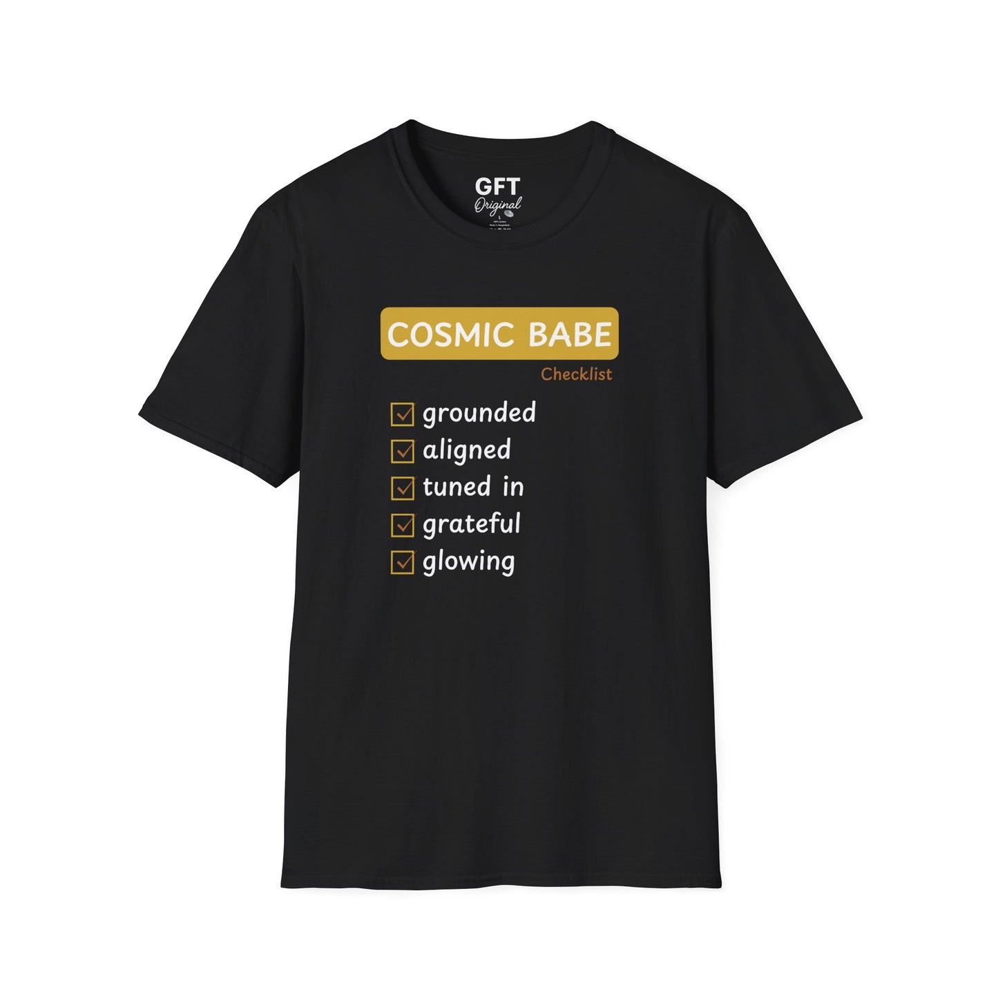 Cosmic Babe Checklist - T-Shirt
