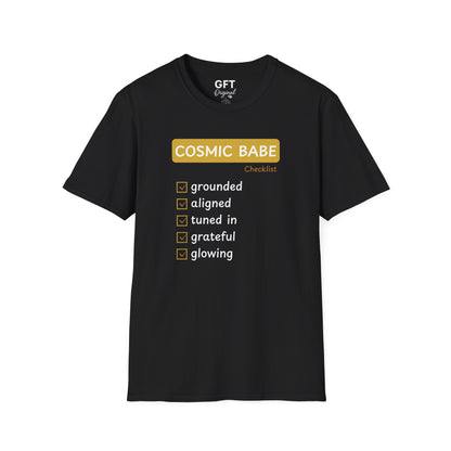 Cosmic Babe Checklist - T-Shirt