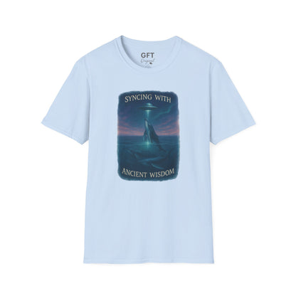 Syncing With Ancient Wisdom - Whales - T-Shirt