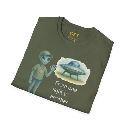 From one light to another - Hello. - T-Shirt