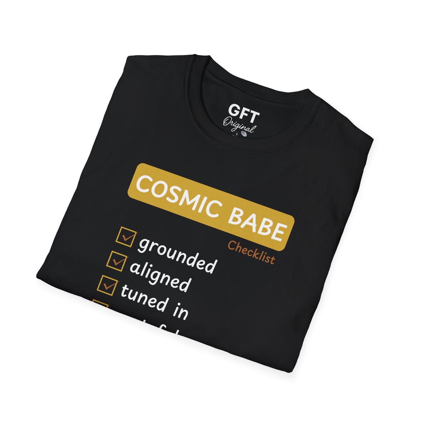Cosmic Babe Checklist - T-Shirt