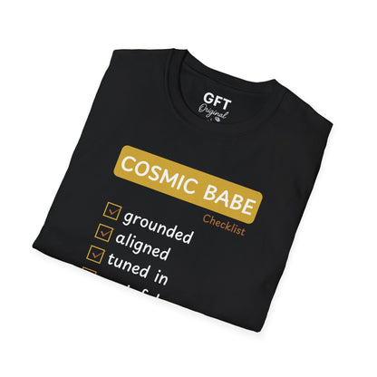 Cosmic Babe Checklist - T-Shirt