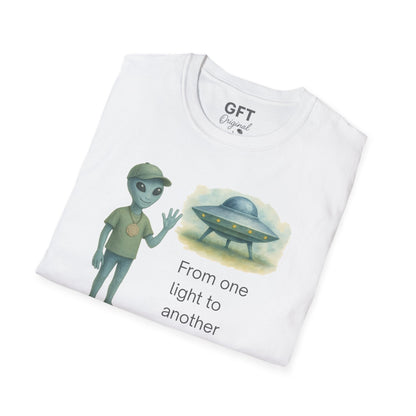 From one light to another - Hello. - T-Shirt