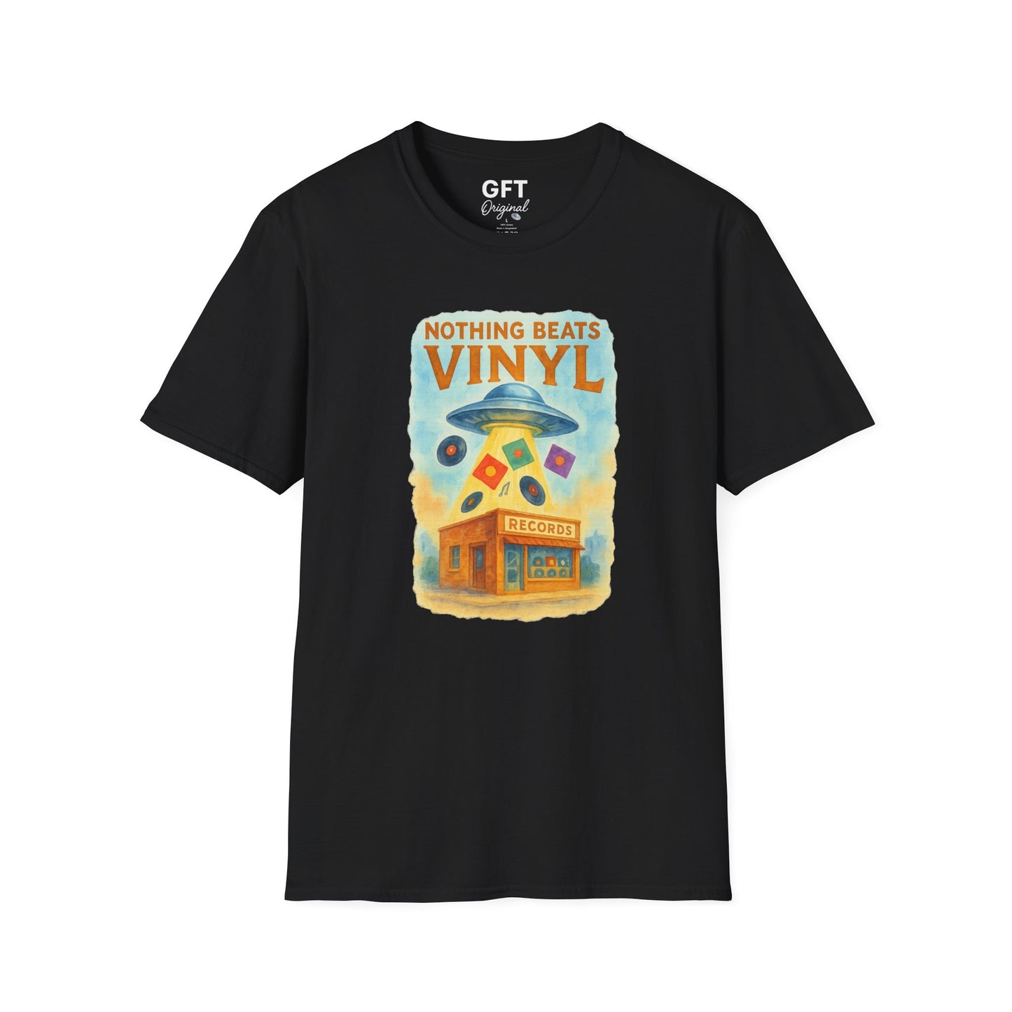 UFO Nothing Beats Vinyl - T-Shirt