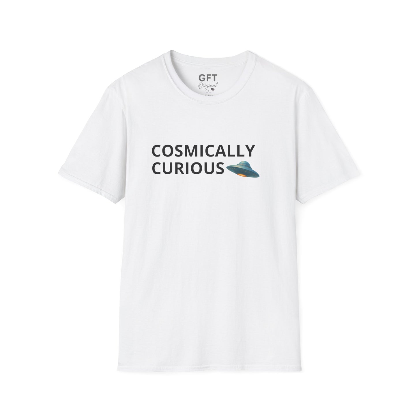 Cosmically Curious UFO - T-Shirt