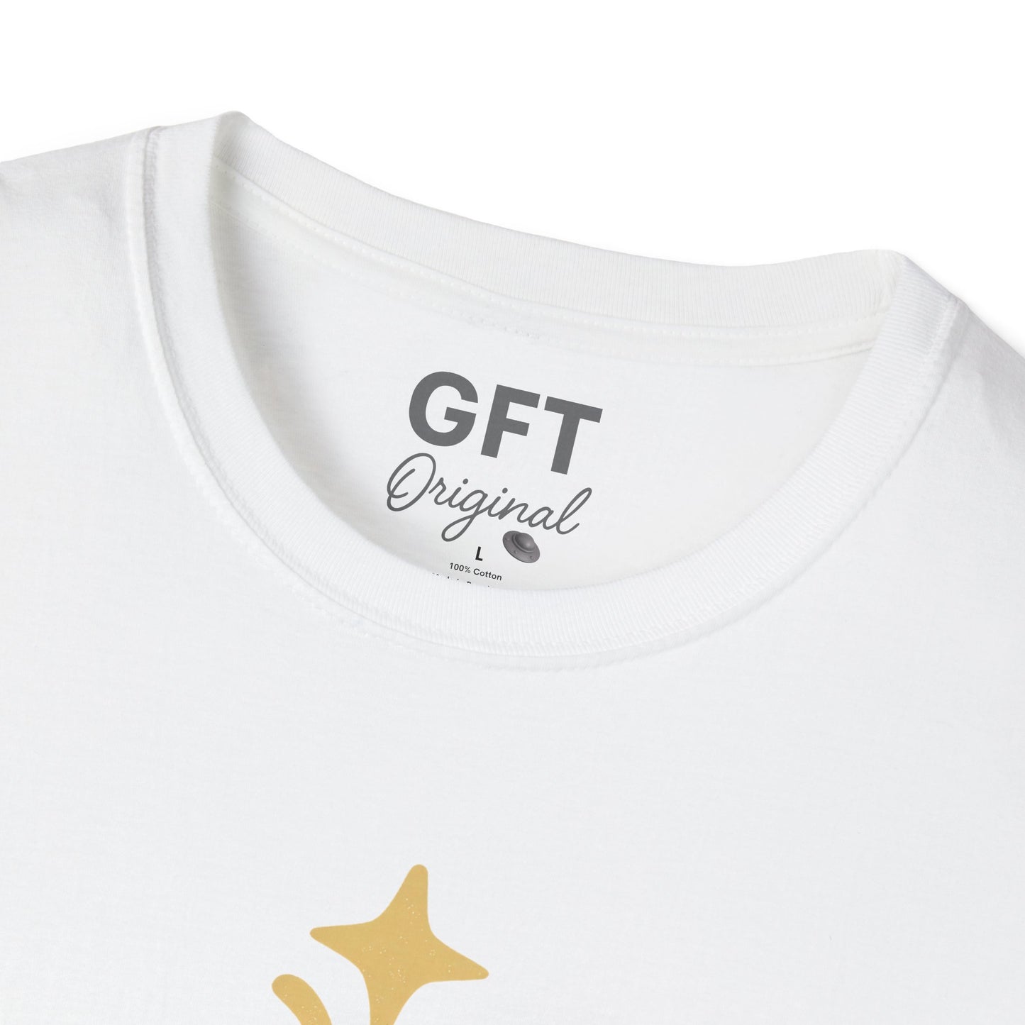 Powered by Coffee & Cosmic Light Codes - T-Shirt