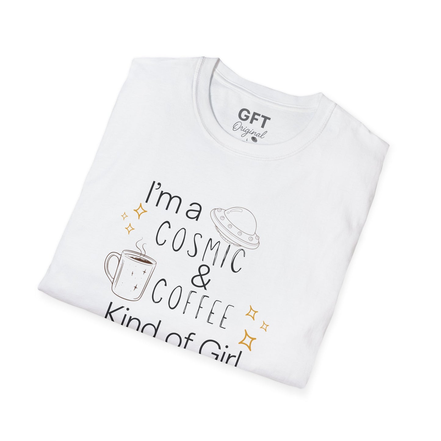 I'm A Cosmic & Coffee Kind of Soul - T-Shirt