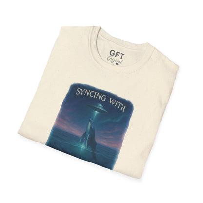 Syncing With Ancient Wisdom - Whales - T-Shirt