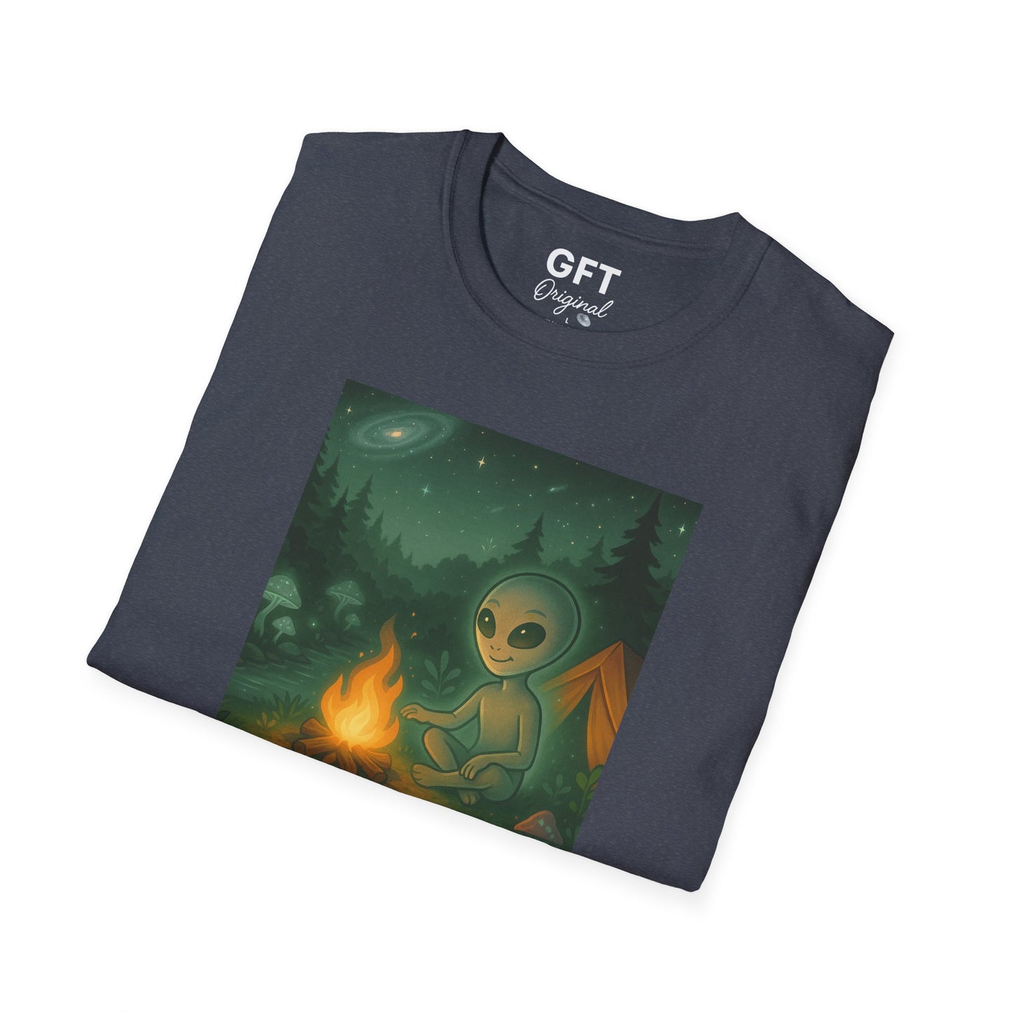 Grounded With A Galactic Vibe (Campfire) - T-Shirt