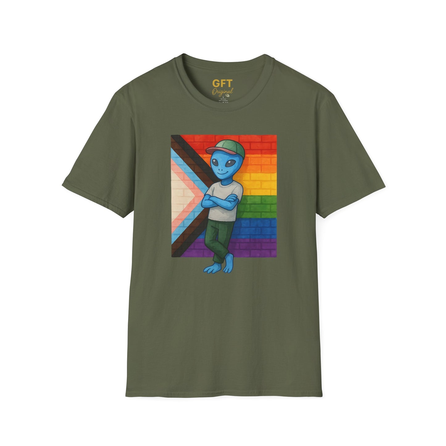 ET Pride Flag - T-Shirt