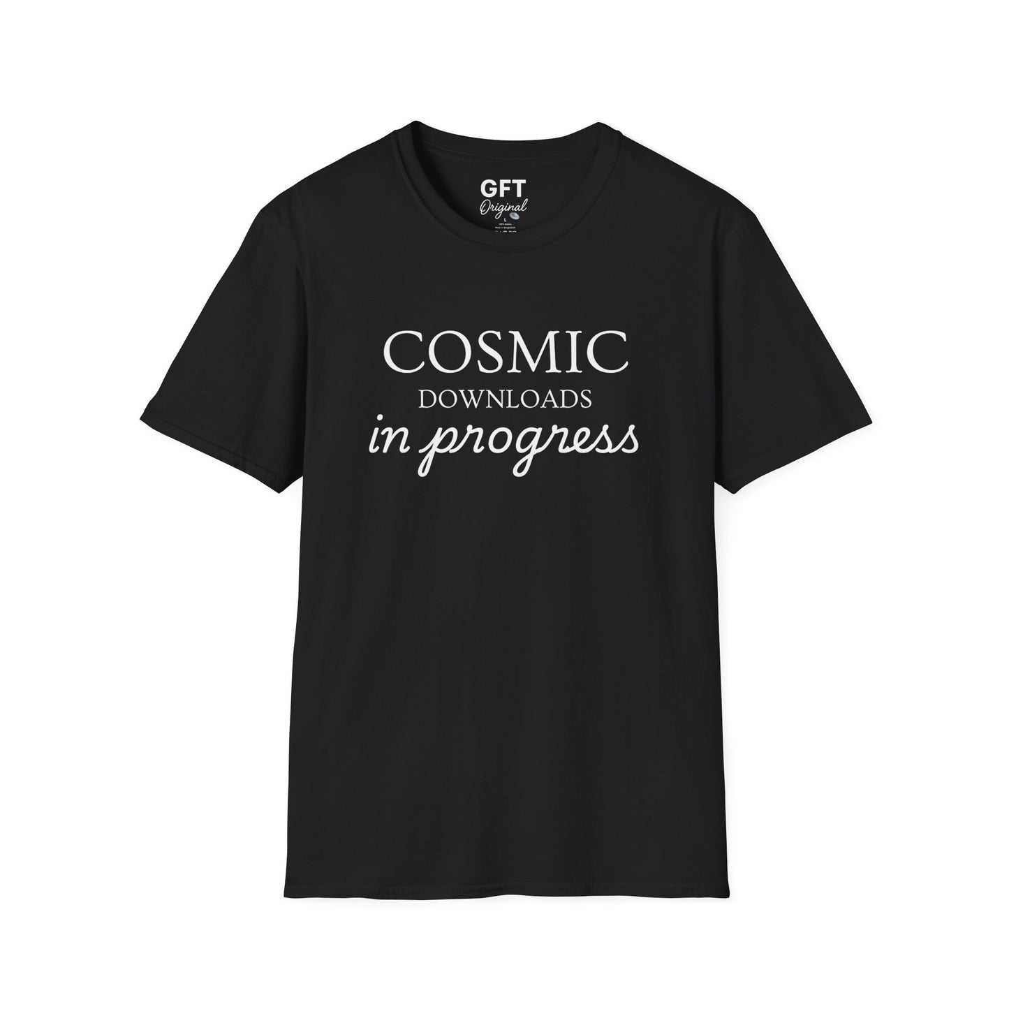 Cosmic Downloads in Progress - T-Shirt