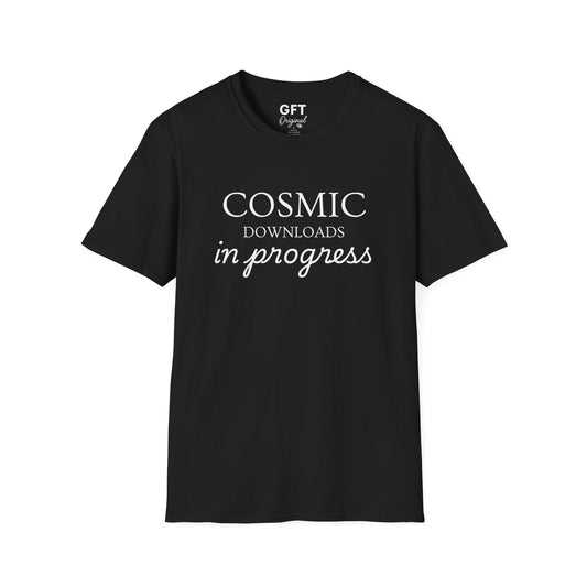Cosmic Downloads in Progress - T-Shirt