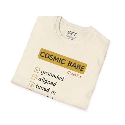 Cosmic Babe Checklist - T-Shirt