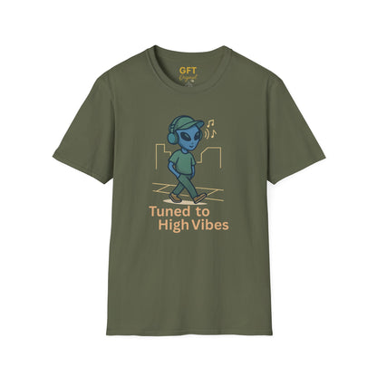 Tuned To High Vibes - T-Shirt