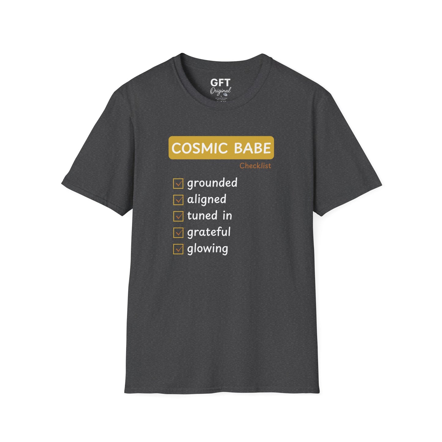 Cosmic Babe Checklist - T-Shirt