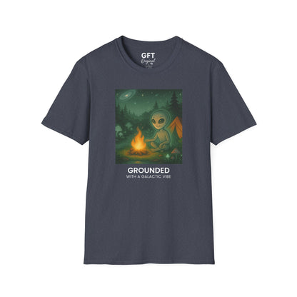 Grounded With A Galactic Vibe (Campfire) - T-Shirt