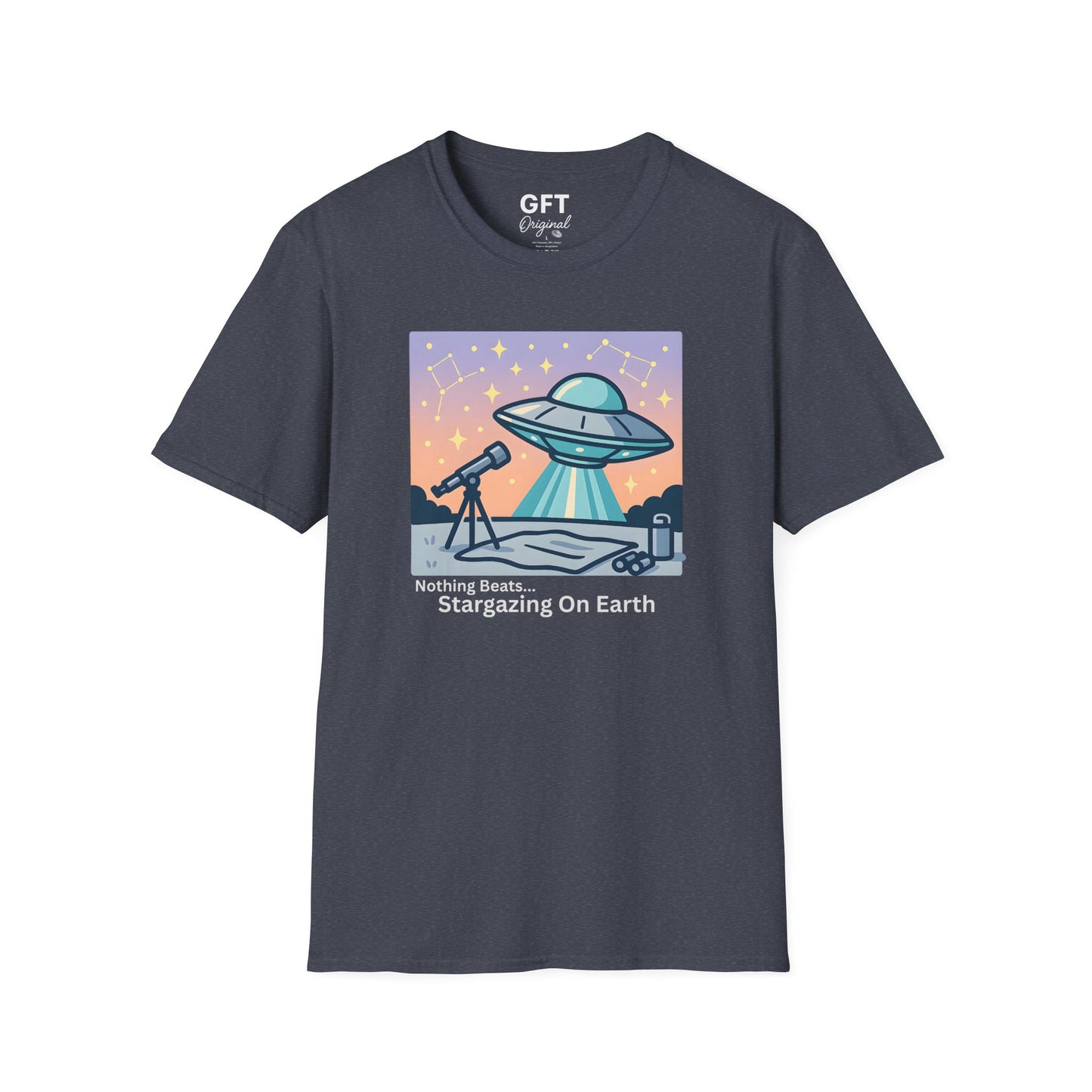 Nothing Beats Stargazing...On Earth - T-Shirt