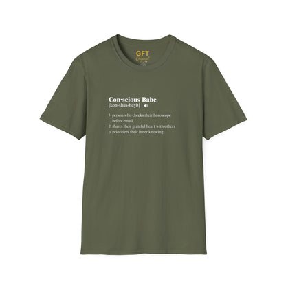 Conscious Babe Definition - T-Shirt