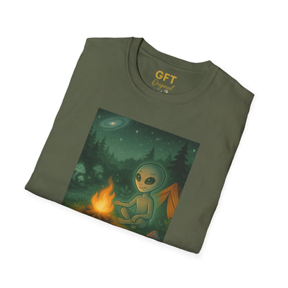 Grounded With A Galactic Vibe (Campfire) - T-Shirt