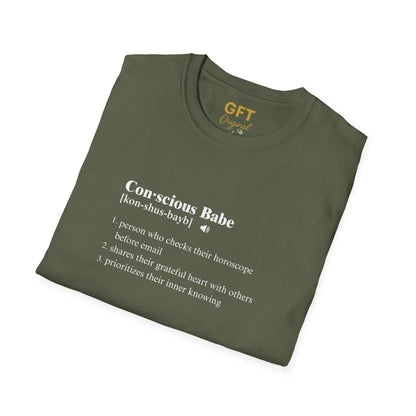 Conscious Babe Definition - T-Shirt