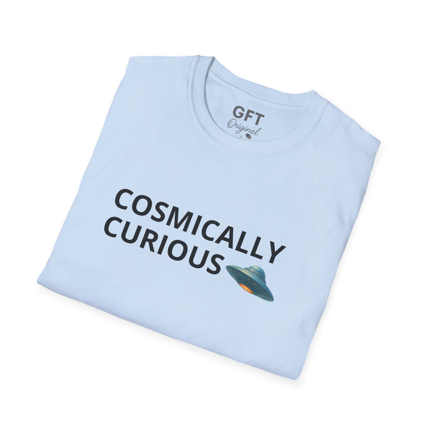 Cosmically Curious UFO - T-Shirt
