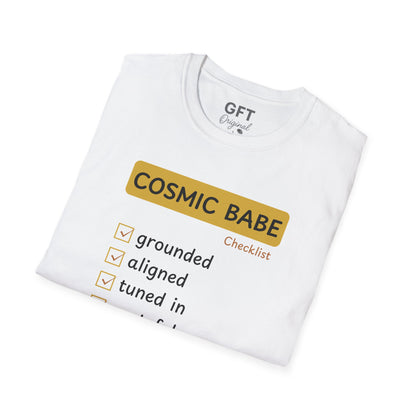 Cosmic Babe Checklist - T-Shirt