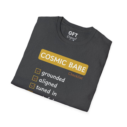 Cosmic Babe Checklist - T-Shirt