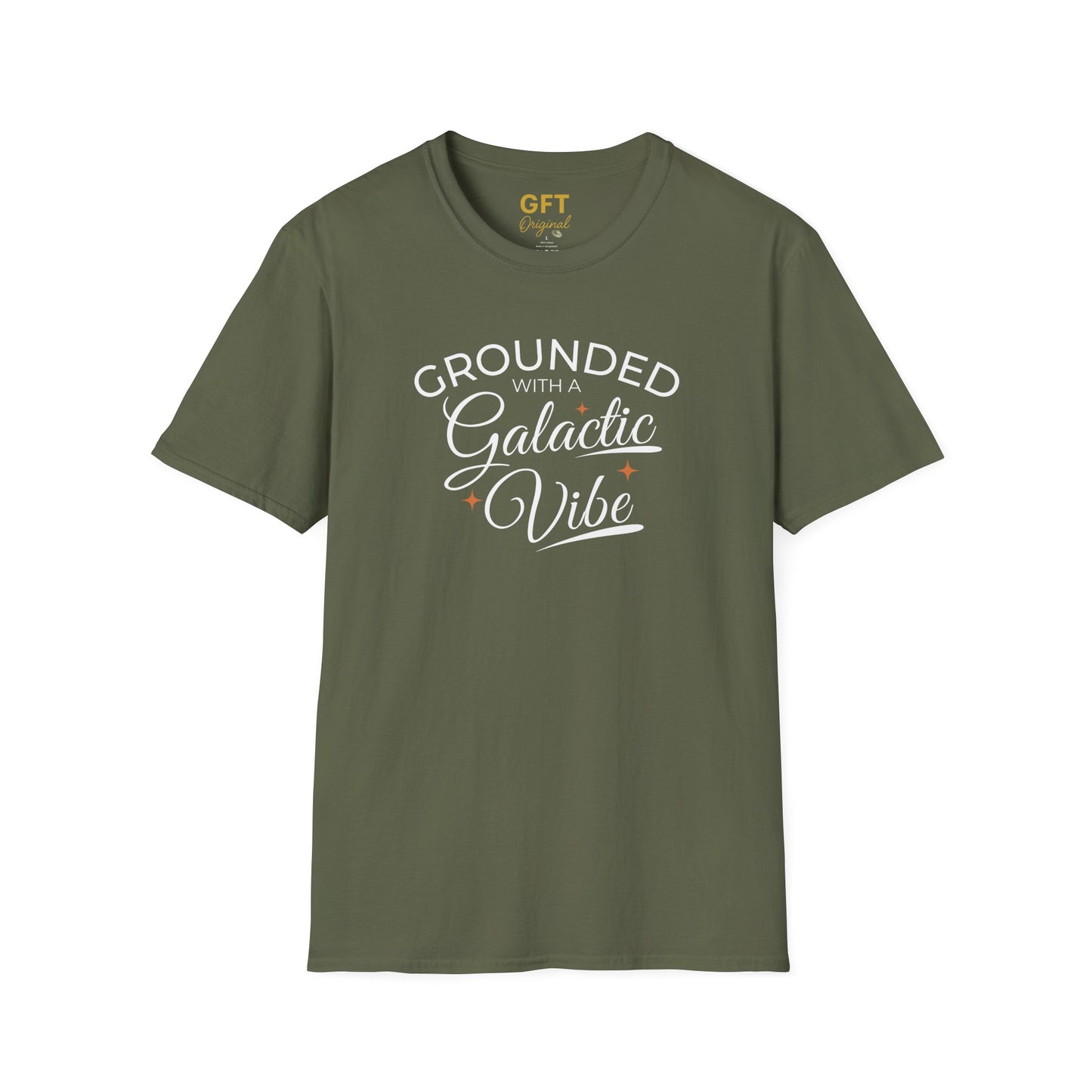 Grounded With A Galactic Vibe - T-Shirt