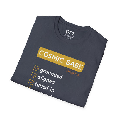Cosmic Babe Checklist - T-Shirt