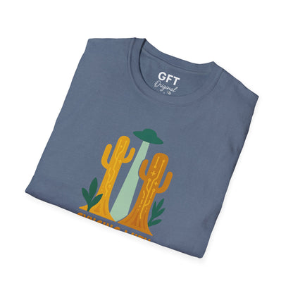 Syncing With Ancient Wisdom (Saguaro) - T-Shirt