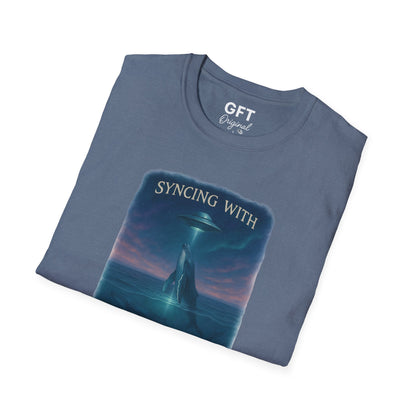 Syncing With Ancient Wisdom - Whales - T-Shirt