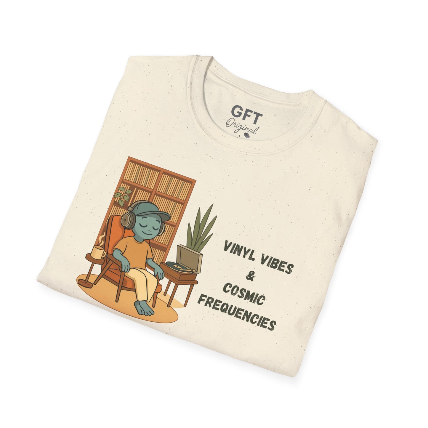 VINYL VIBES & COSMIC FREQUENCIES - T-Shirt