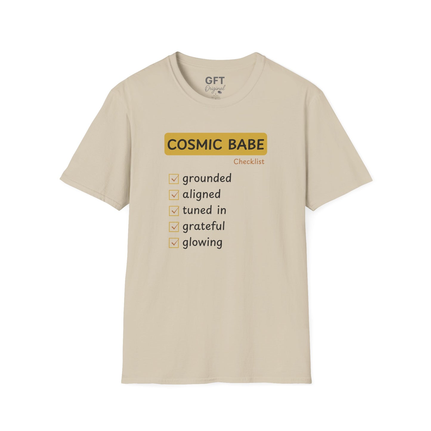 Cosmic Babe Checklist - T-Shirt