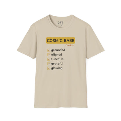 Cosmic Babe Checklist - T-Shirt
