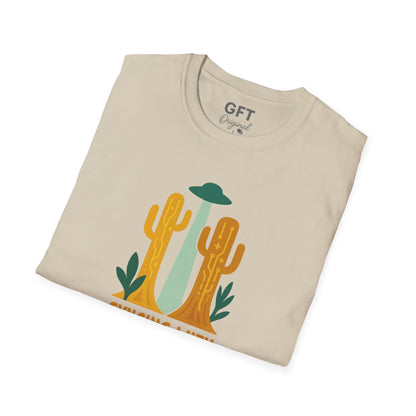 Syncing With Ancient Wisdom (Saguaro) - T-Shirt