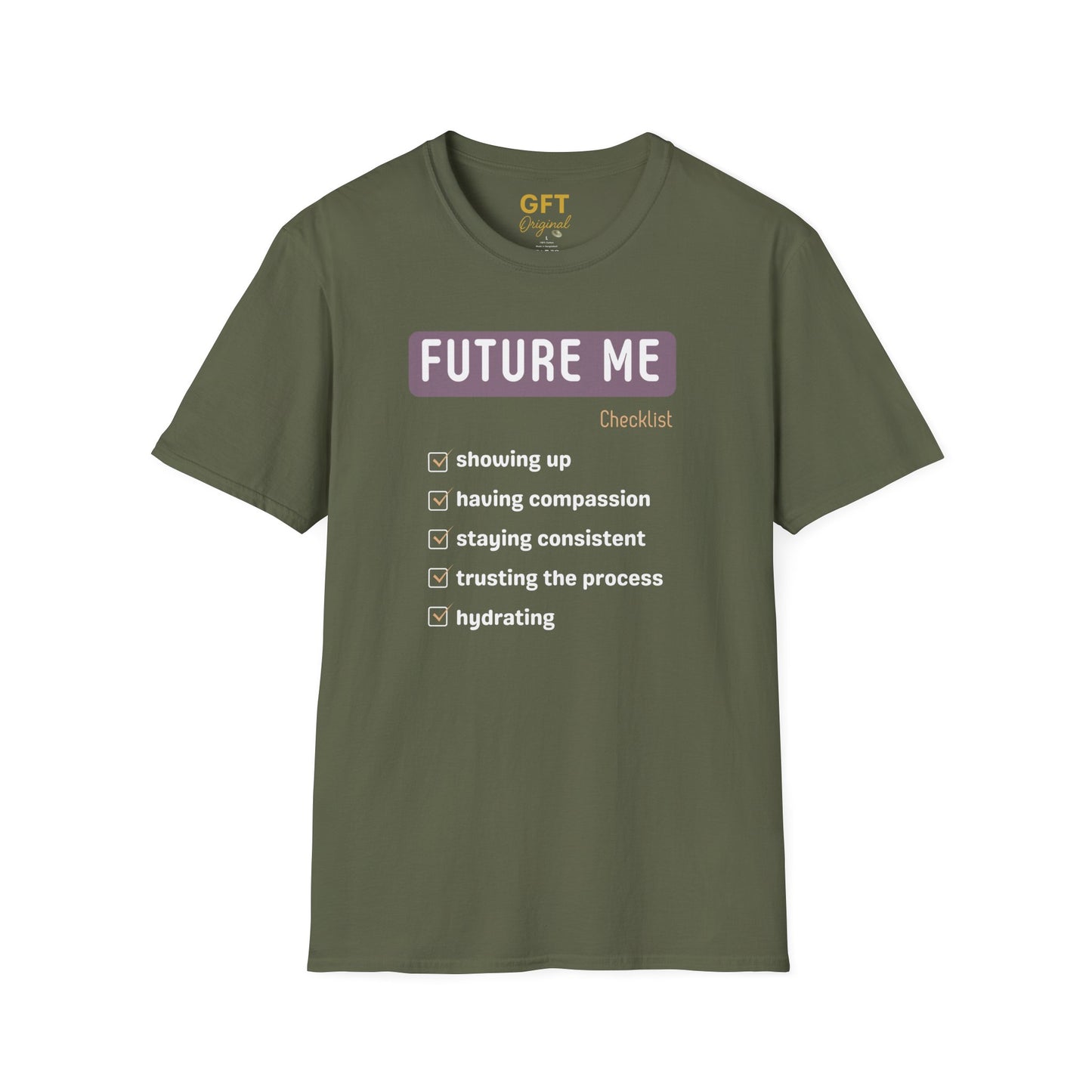 Future Me Checklist - T-Shirt