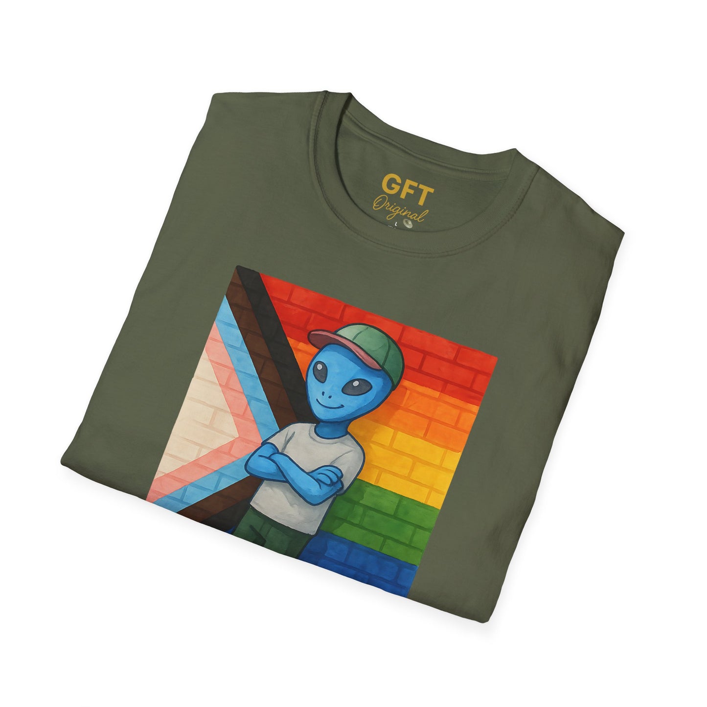 ET Pride Flag - T-Shirt