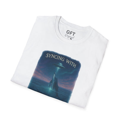Syncing With Ancient Wisdom - Whales - T-Shirt