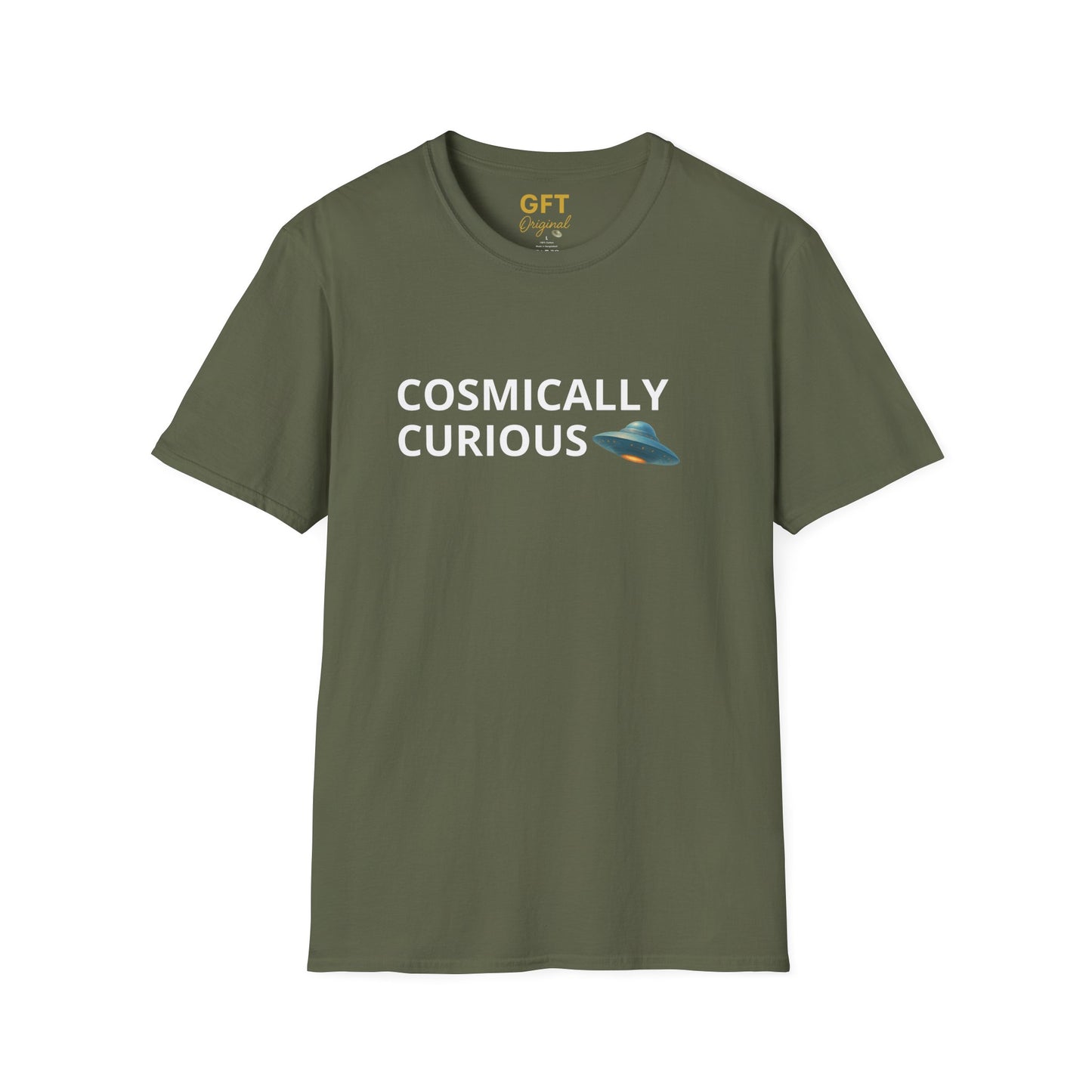 Cosmically Curious UFO - T-Shirt