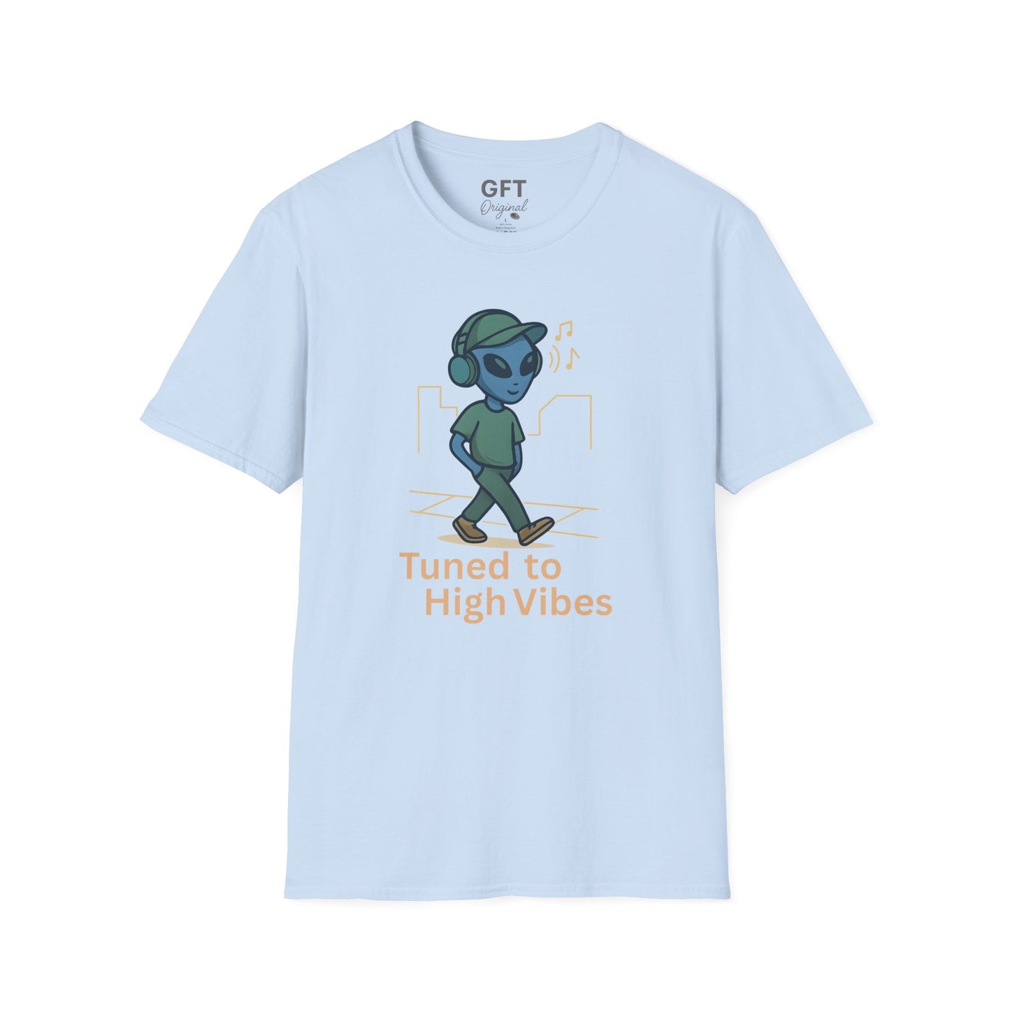 Tuned To High Vibes - T-Shirt